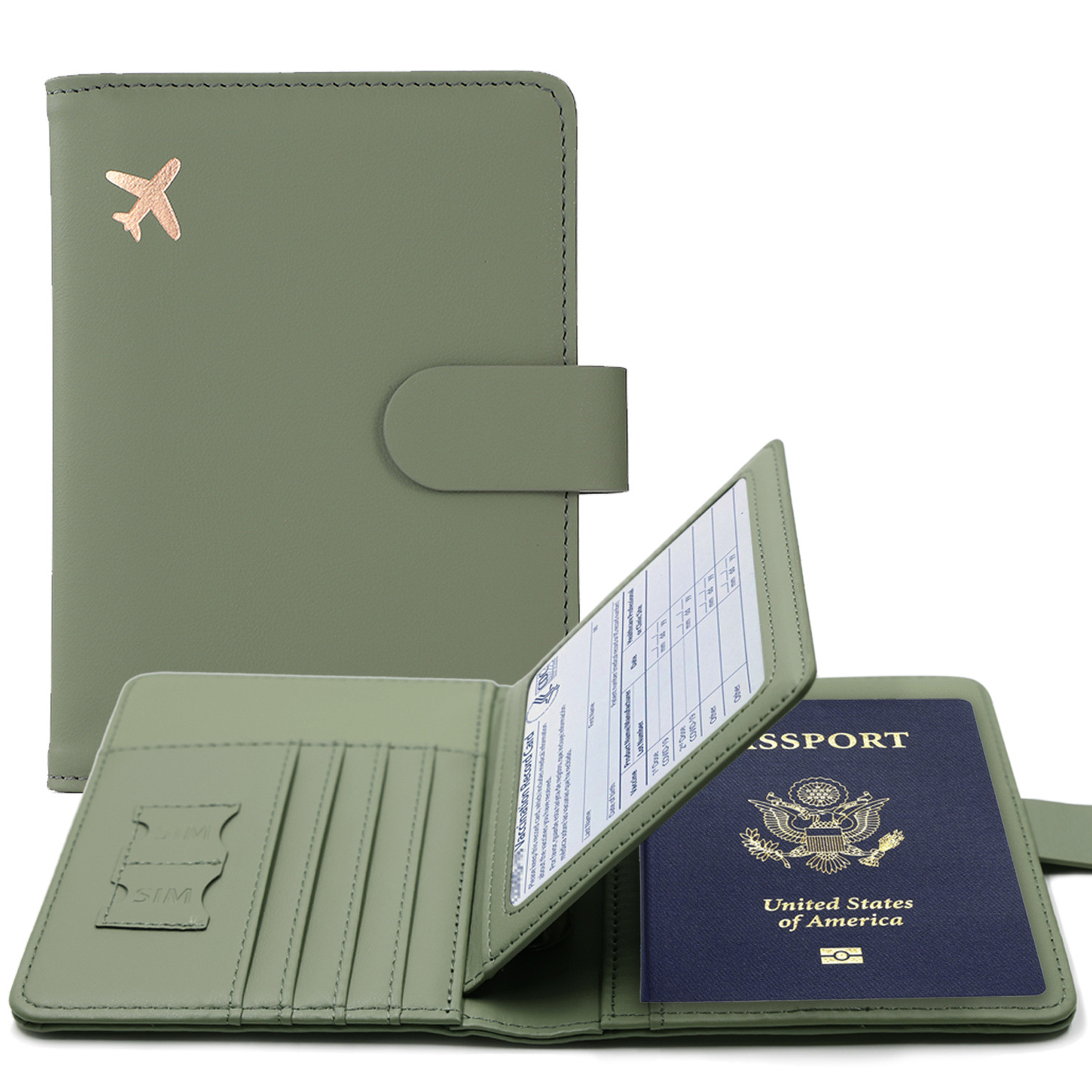 Index Card Holder - تتفاعل غطاء جواز السفر حامل جواز