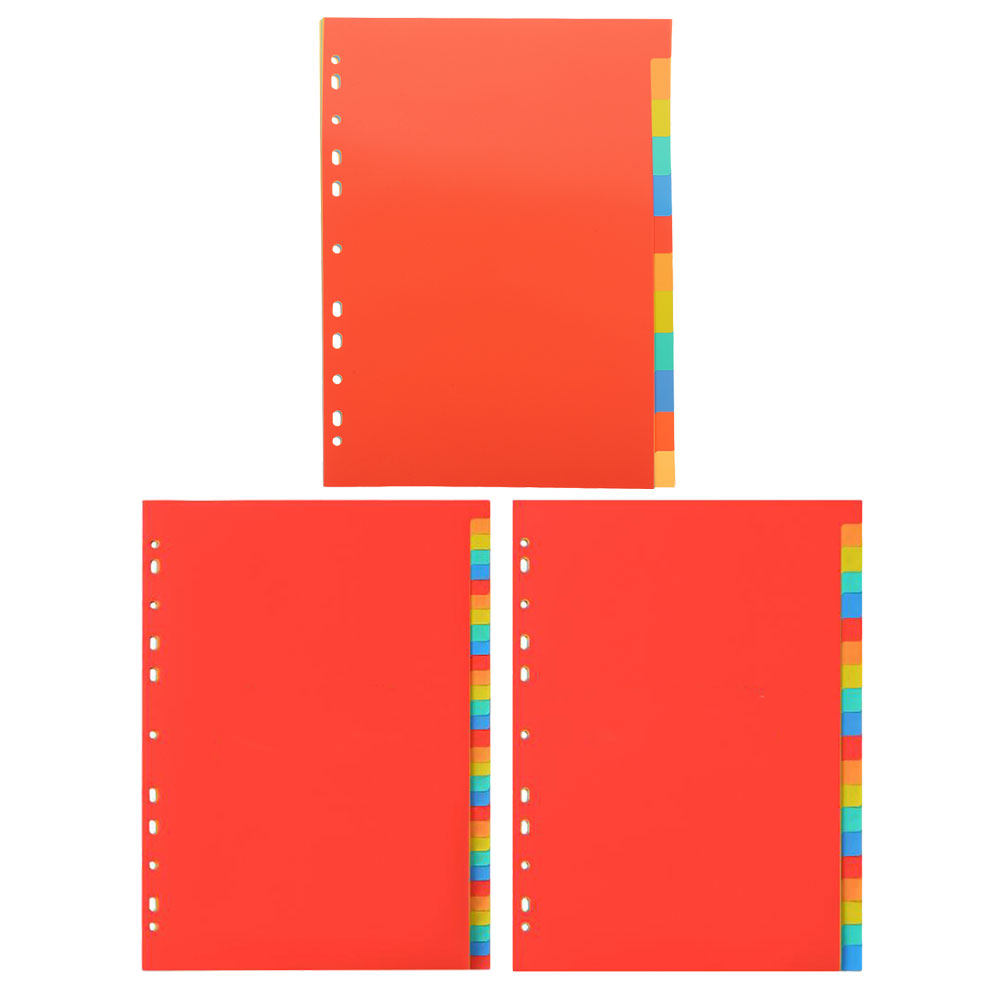 فواصل ملفات من مادة PVC مع ألس - مراجعة Tab Divider A4 وسعره